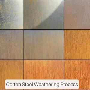 Corten Steel Somni Rectangle Water Table **SALE** 15%